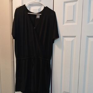 32 DEGREES BLACK COMFY STRETCH JUMPER SHORTS